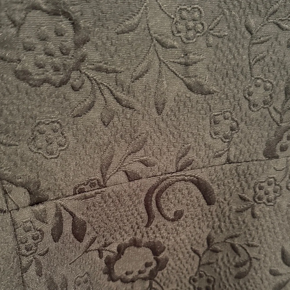 Torrid Black Floral Patterned Coat - Picture 8 of 10